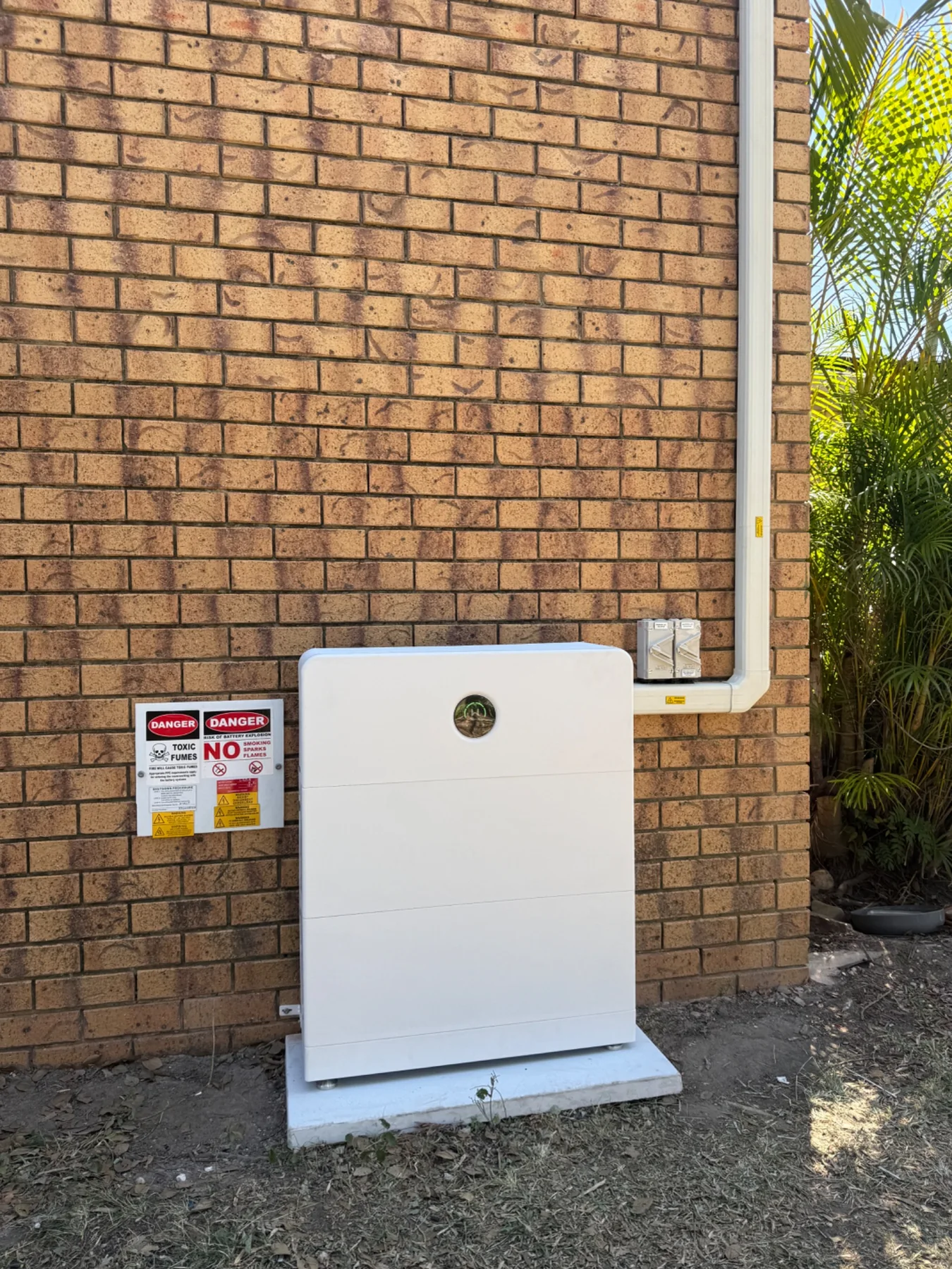 EV charger installation
